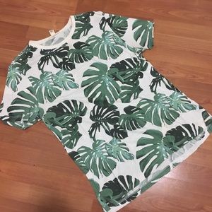 Tropical T-shirt print